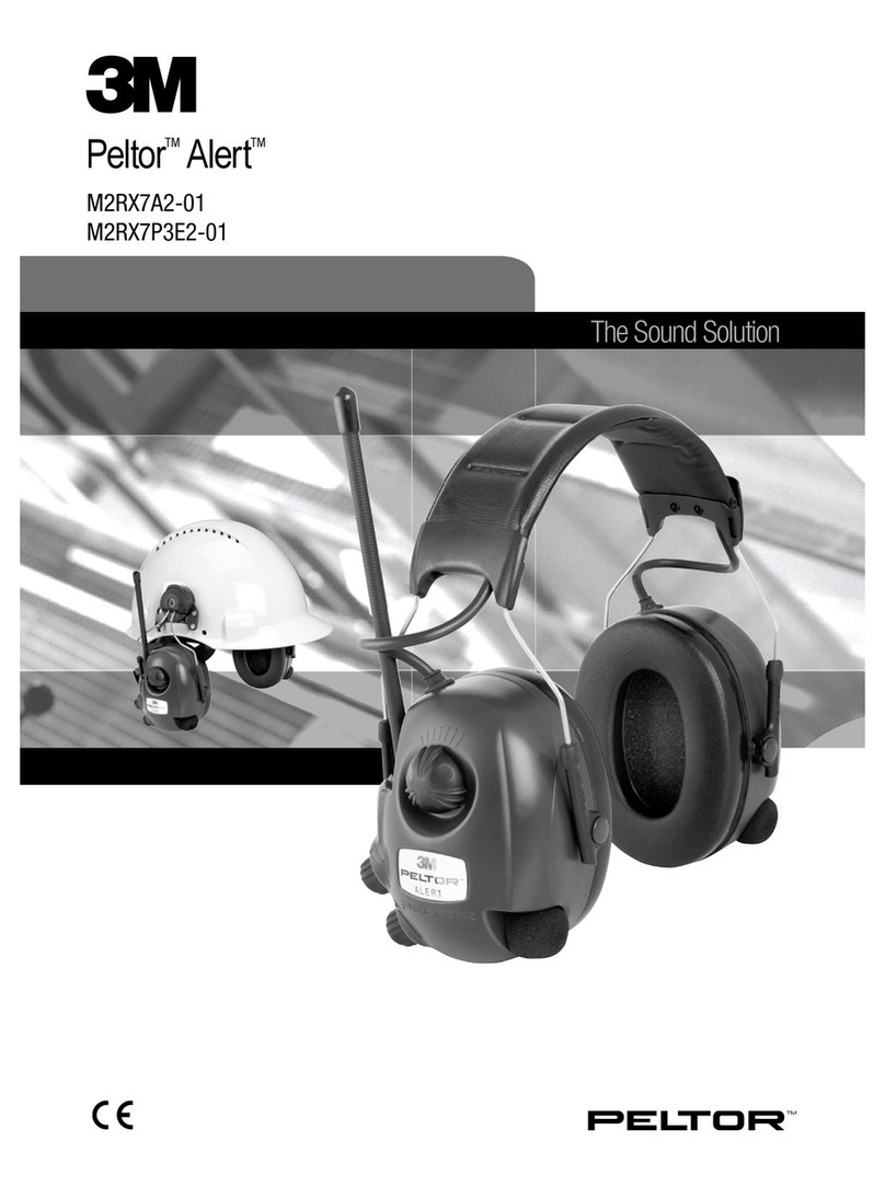 3M Peltor Alert M2RX7A2-01 manual