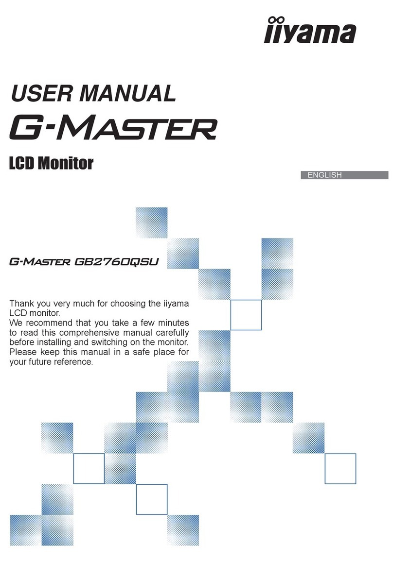 Liyama G-Master GB2760QSU User manual