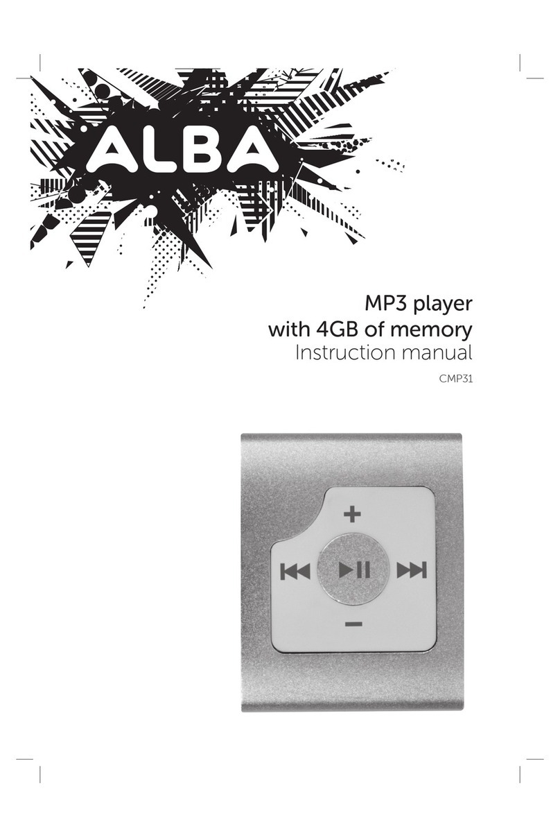 Alba CMP31 instruction manual