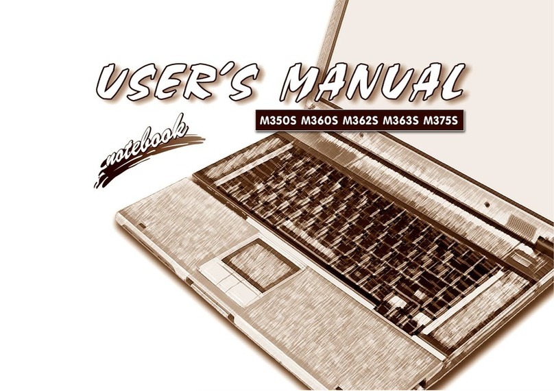 Clevo M350S User manual