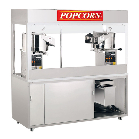 Cretors PRESIDENT POPCORN MACHINE Operation manual