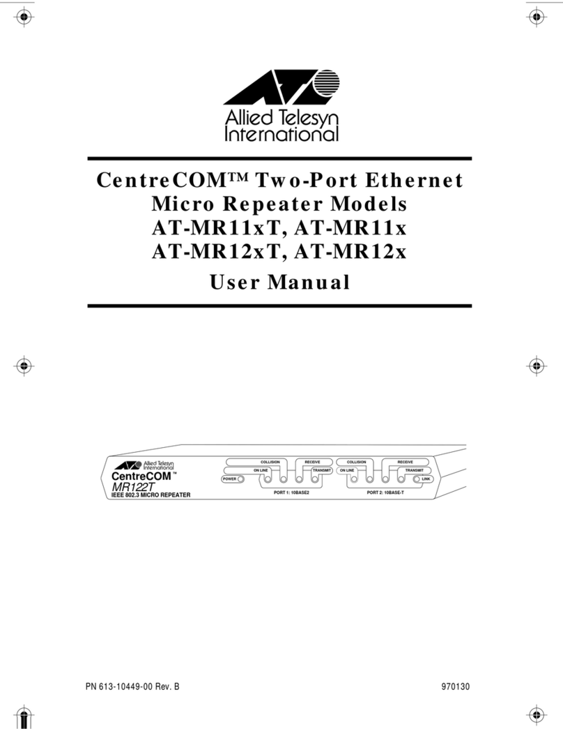 Allied Telesis AT-MR111T user manual