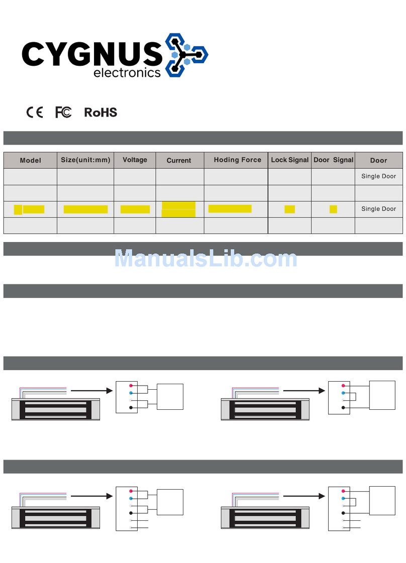 Cygnus EL-180B user manual