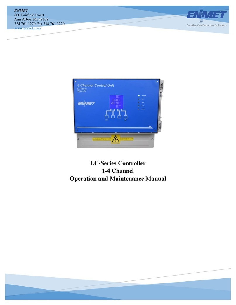 ENMET LC1 Operation and maintenance manual