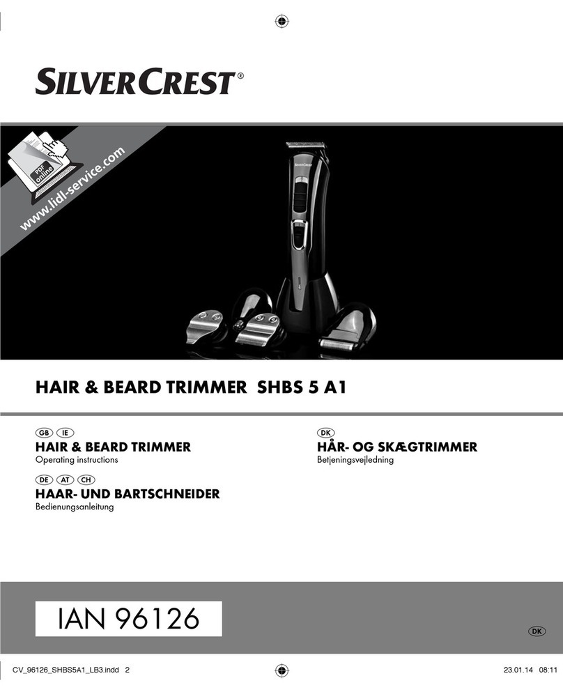 Silvercrest SHBS 5 A1 operating instructions