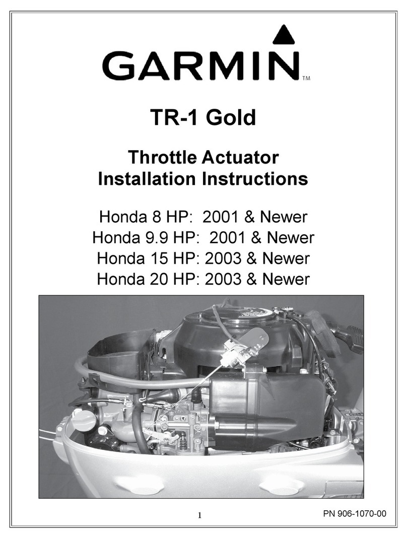 Garmin TR-1 Gold installation instructions