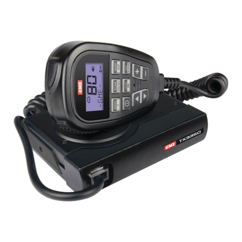 GME TX3350 User manual