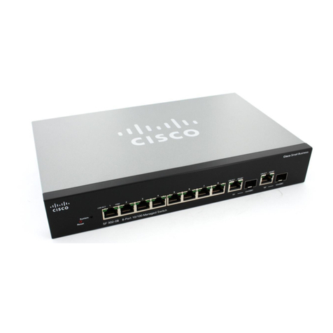 Cisco SF 300-08 Instruction Manual Cisco SF 300-08 Instruction Manual