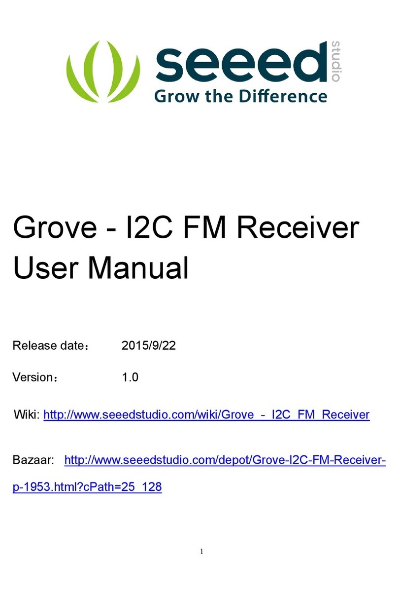 Seeed Grove - I2C FM User manual