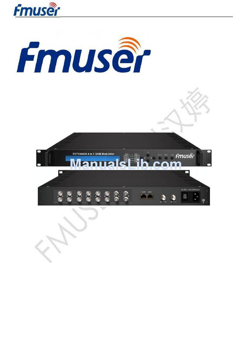 FMUser FUTV4443A-10 User manual