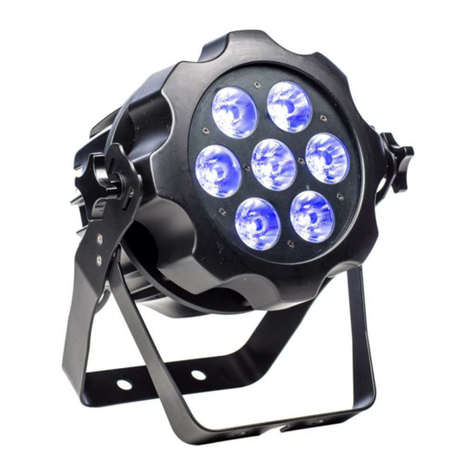 Varytec LED PAR XS 7X15W RGBW IP65 User manual