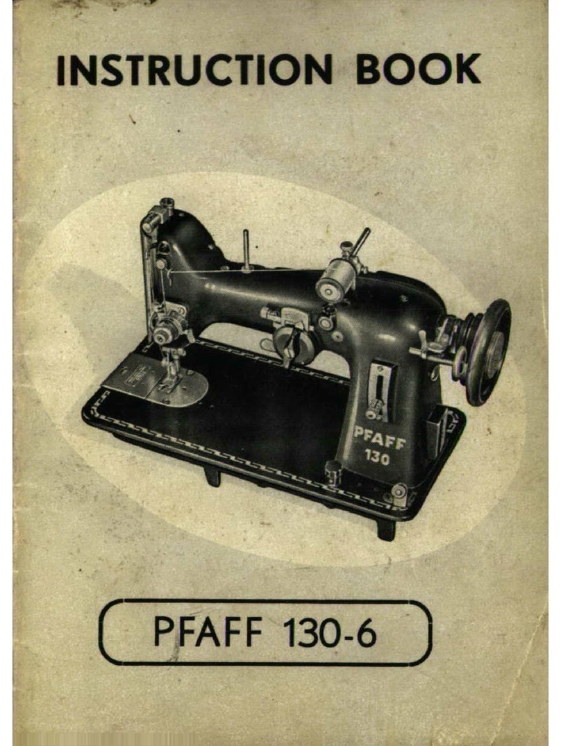 Pfaff 130-6 User manual Pfaff 130-6 User manual