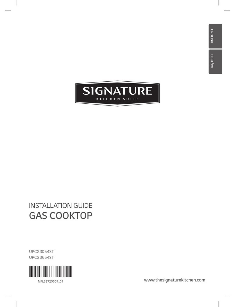 Signature UPCG3054ST installation guide