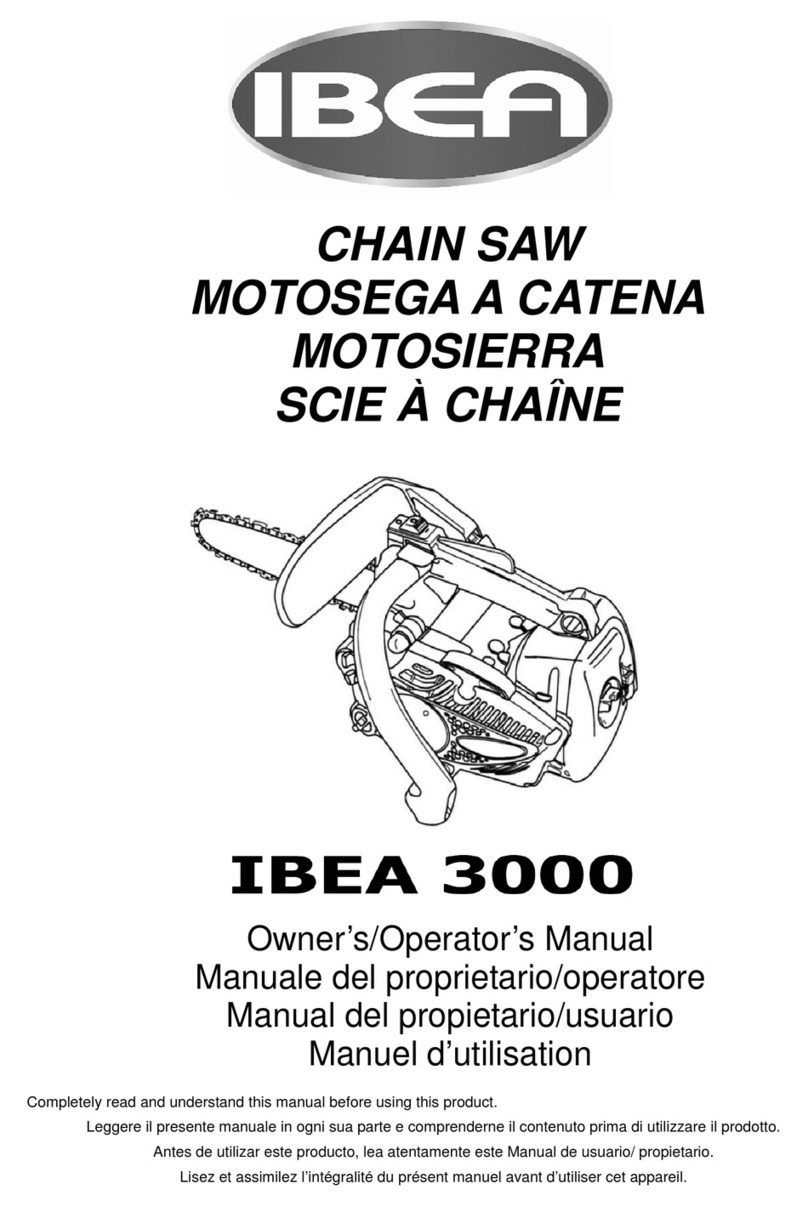 IBEA 3000 Owner's and operator's manual