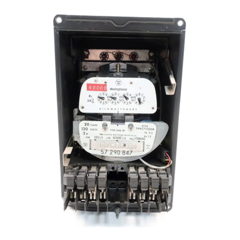 Westinghouse D48-F, D4B-2F, D4B-3F, D4B-7F, D48-SF instructions