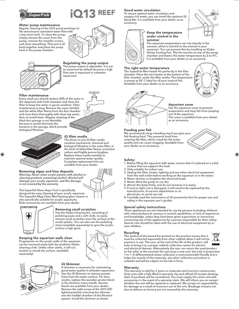 SuperFish iQ13 REEF user manual