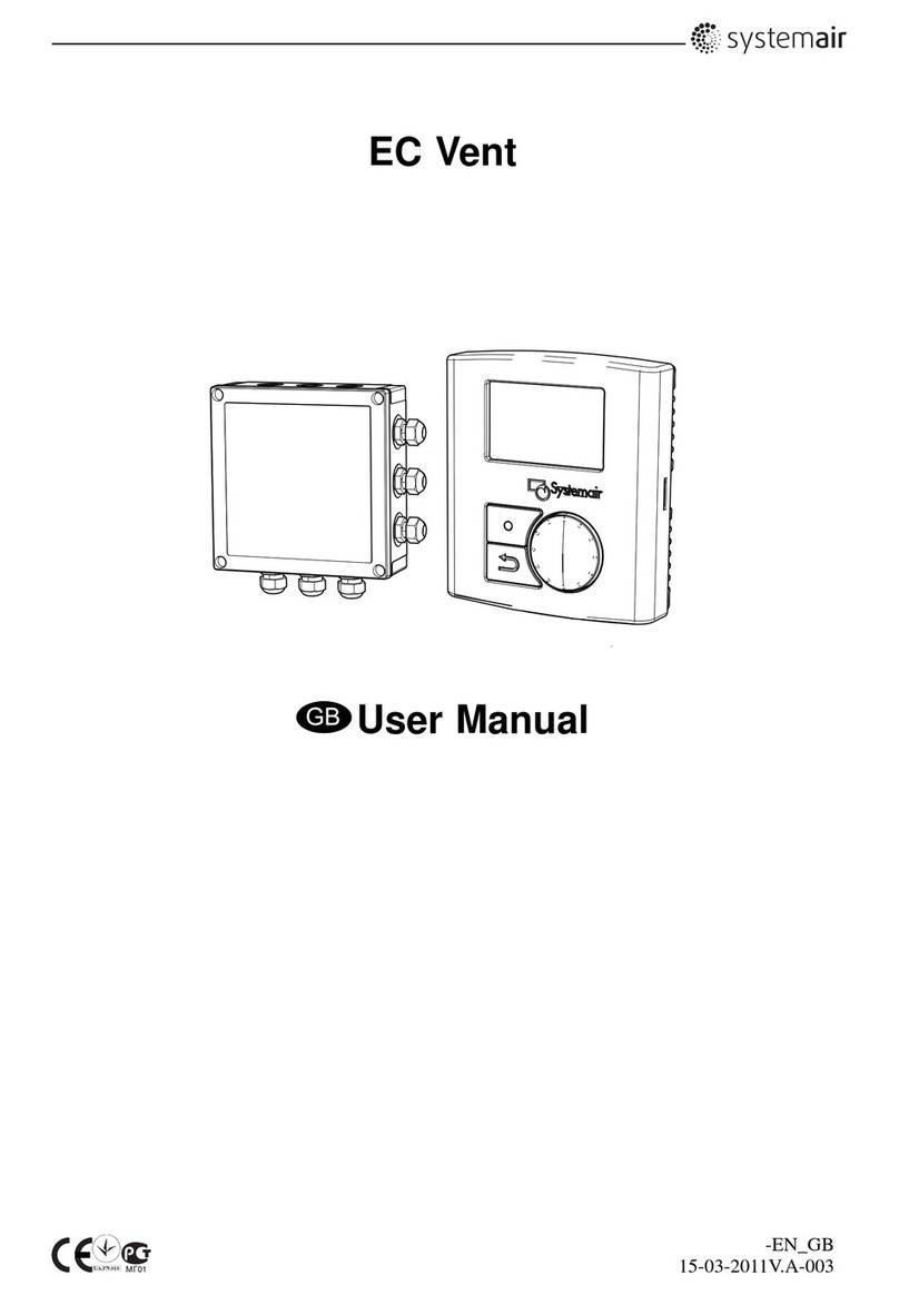 System air EC Vent user manual