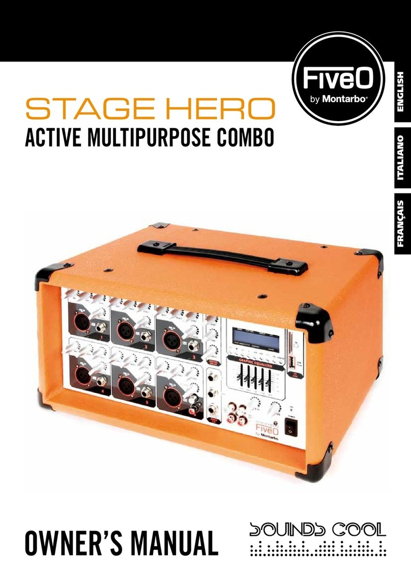 FiveO by Montarbo Stage Hero owner's manual