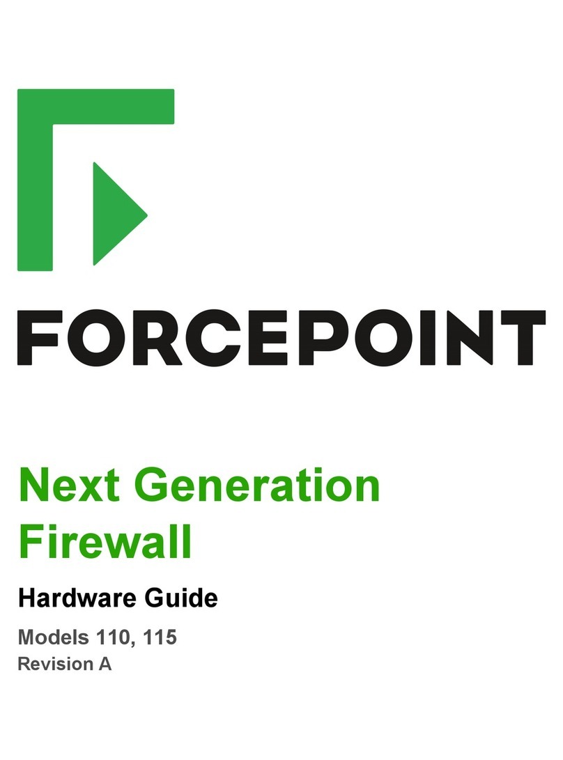 Forcepoint 110 Installation instructions