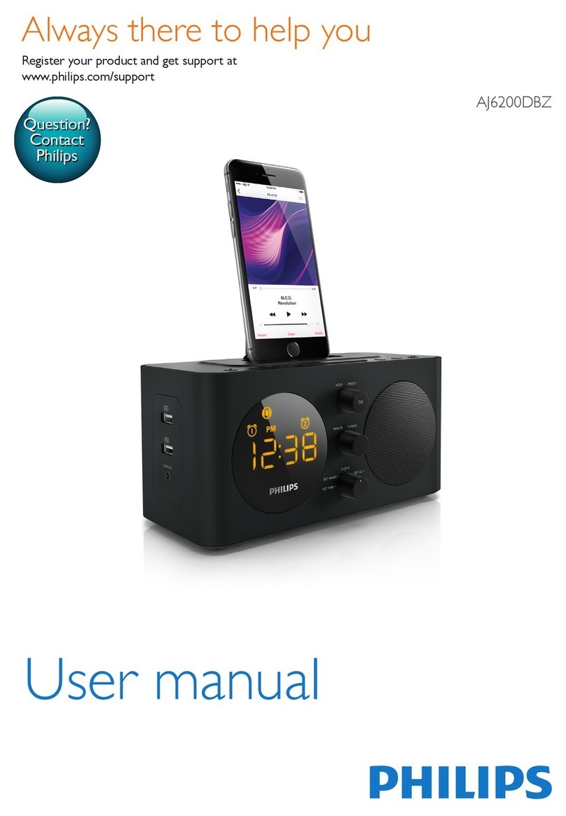 Philips AJ6200DBZ User manual