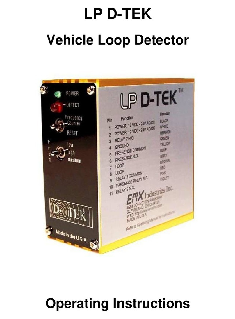 EMX LP D-TEK operating instructions