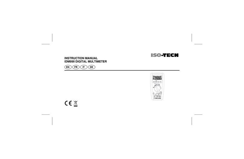 Isotech IDM99II instruction manual