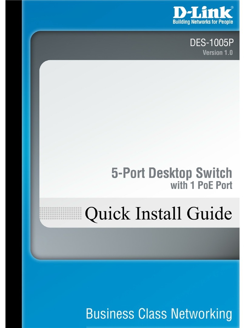 D-Link DES-1005P User manual D-Link DES-1005P User manual