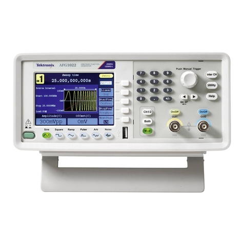 Tektronix AFG1022 Manual
