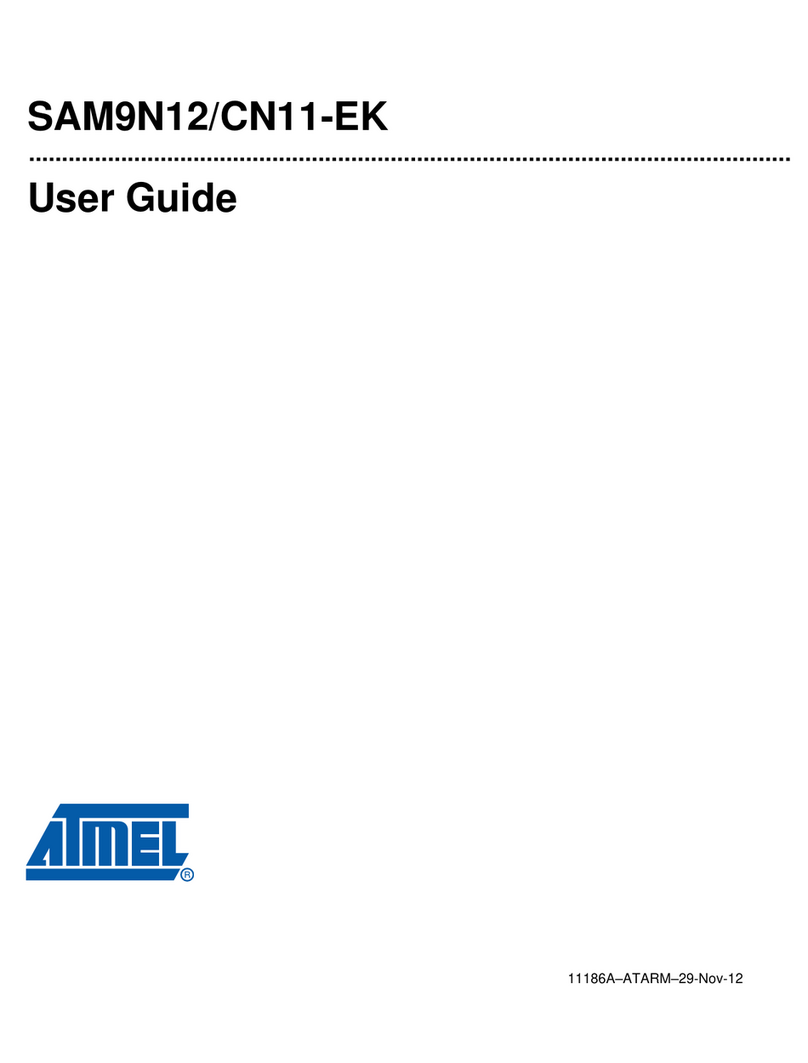 Atmel SAM9N12/CN11-EK User manual