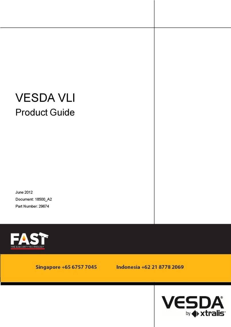 Xtrails VESDA VLI Product guide