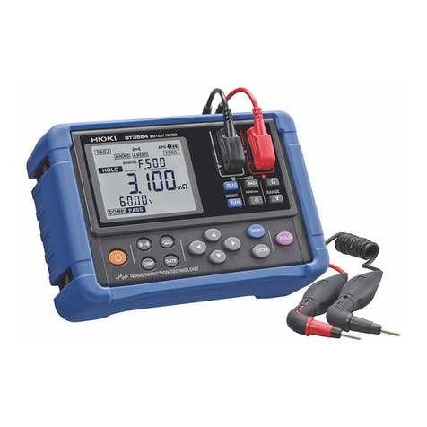 Hioki 3554 instruction manual