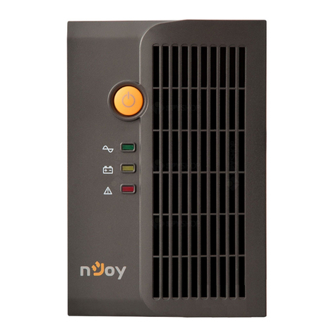 Njoy Eris 600 User manual
