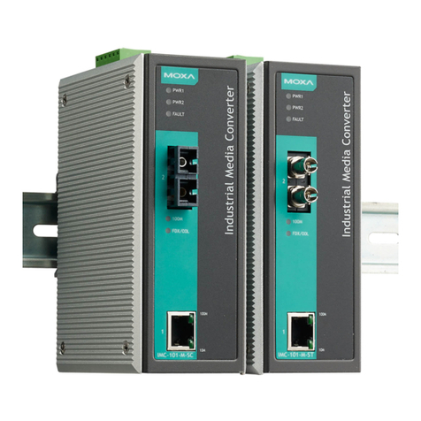 Moxa Technologies IMC-101 Series Manual Moxa Technologies IMC-101 Series Manual