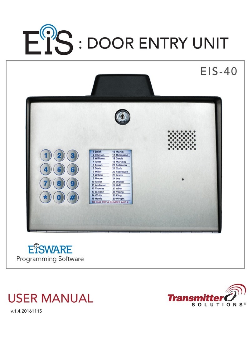 Transmitter Solutions EIS-40 user manual