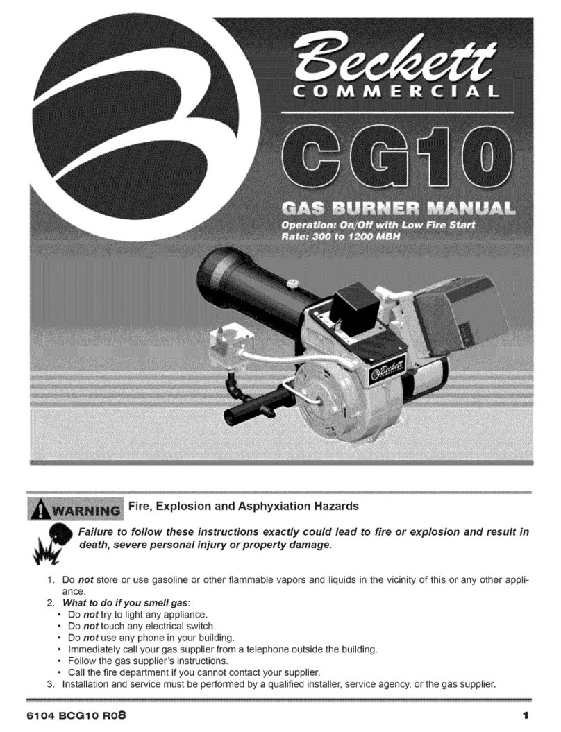 Beckett CG10 manual
