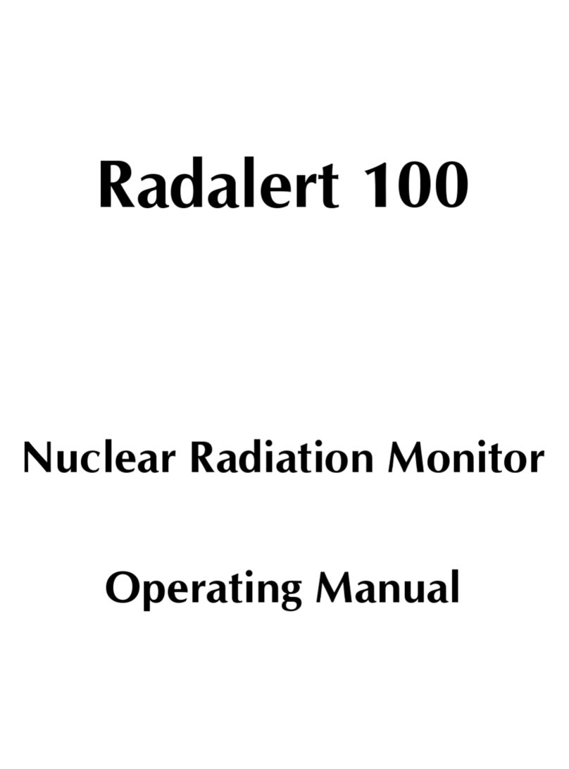 International Medcom Radalert 100 operating manual