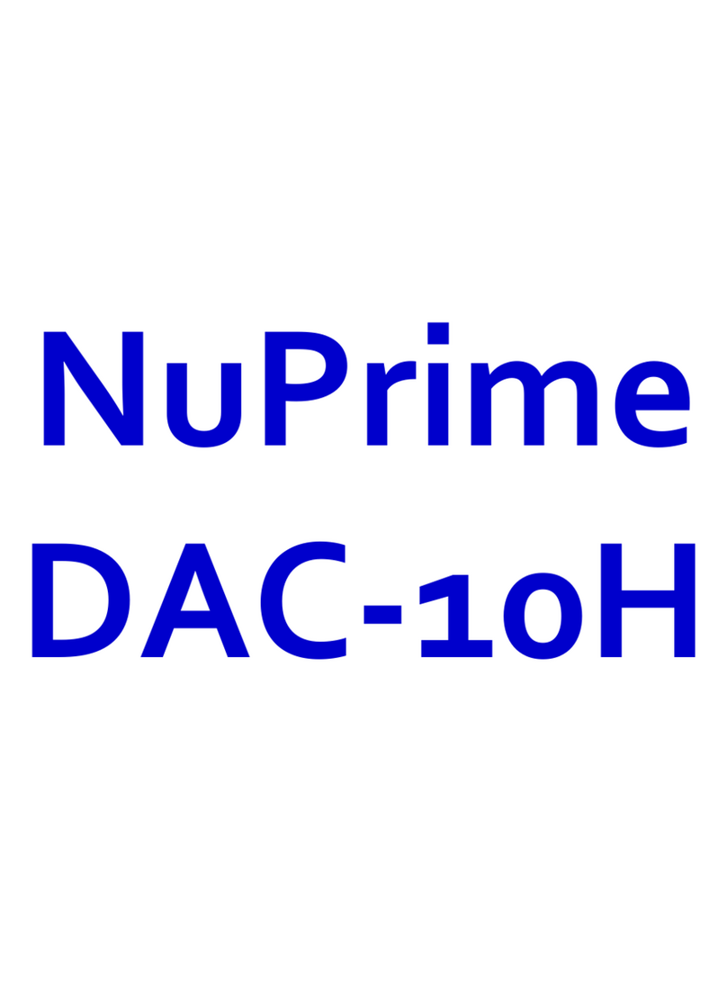 NuPrime DAC-10H user manual