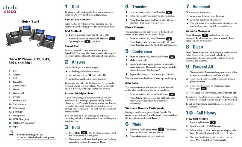 Cisco 8811 Troubleshooting guide