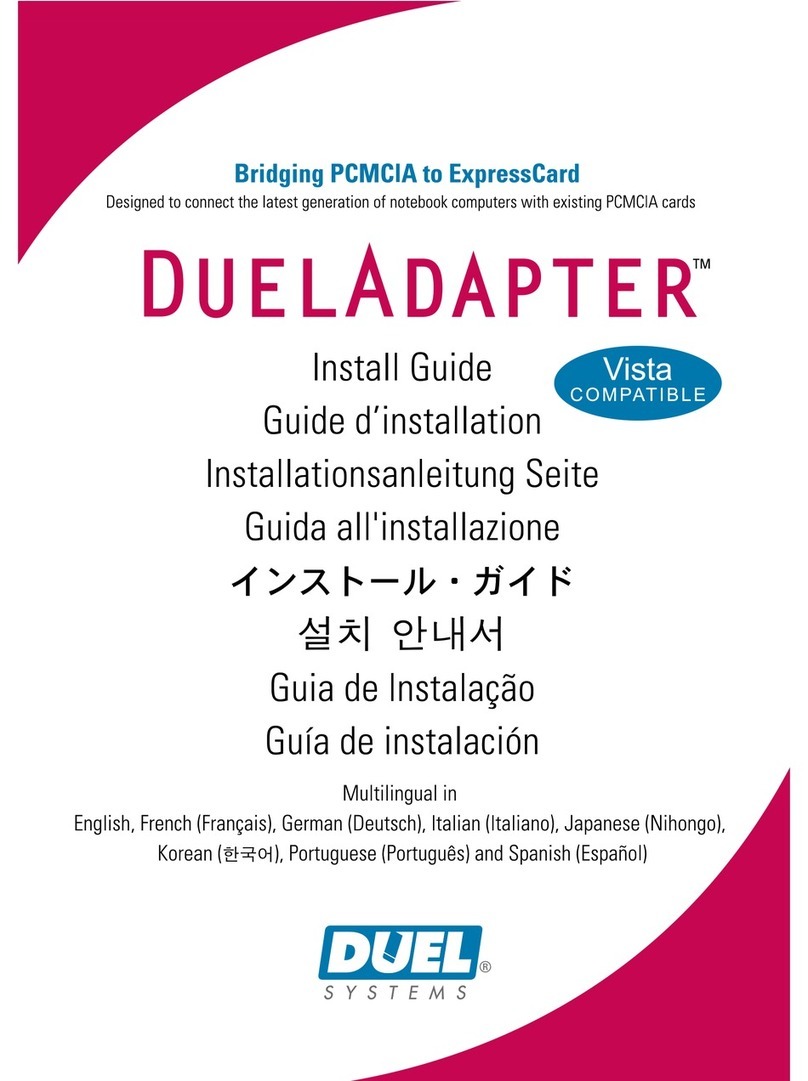 Duel Systems DuelAdapter installation guide