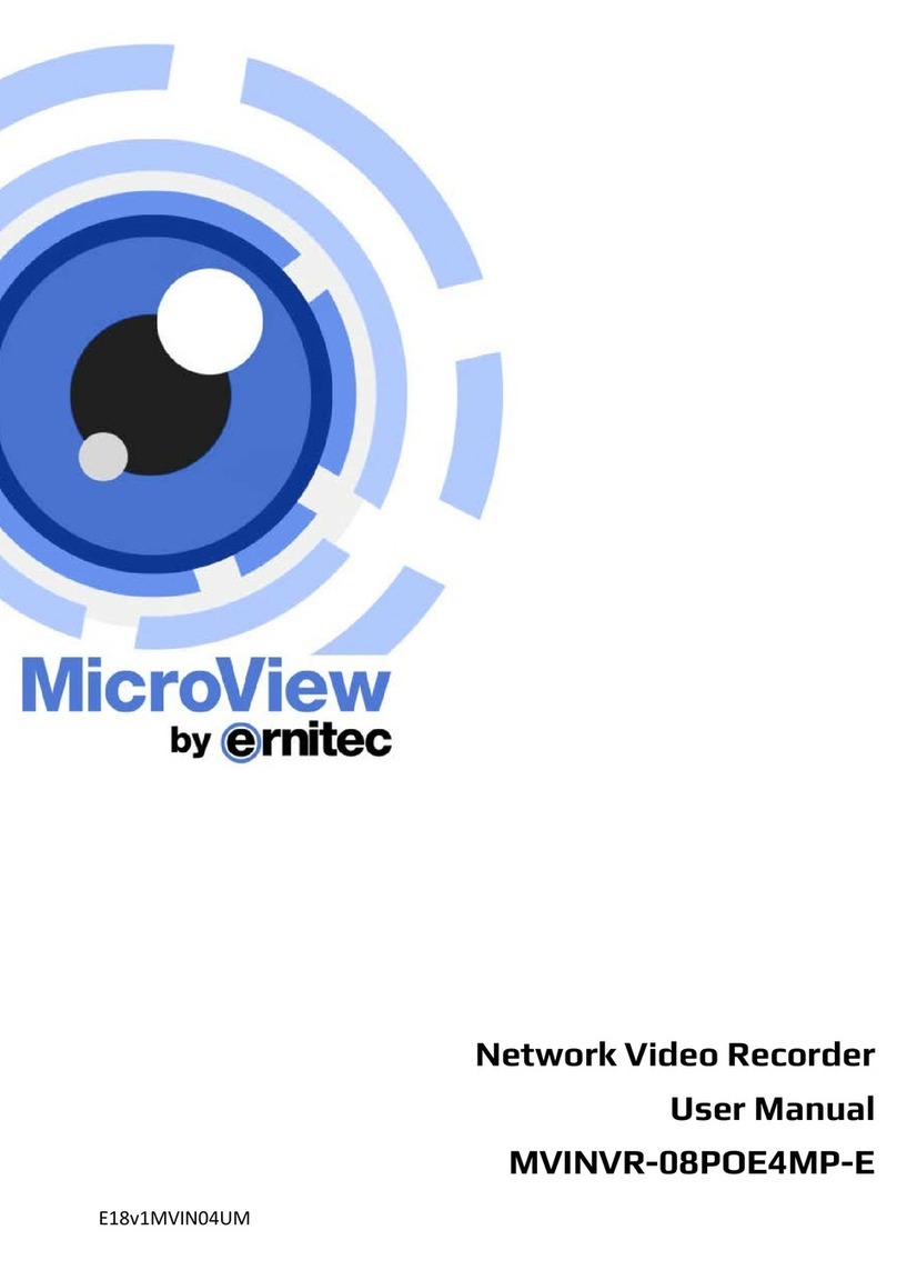 Microview MVINVR-08POE4MP-E user manual