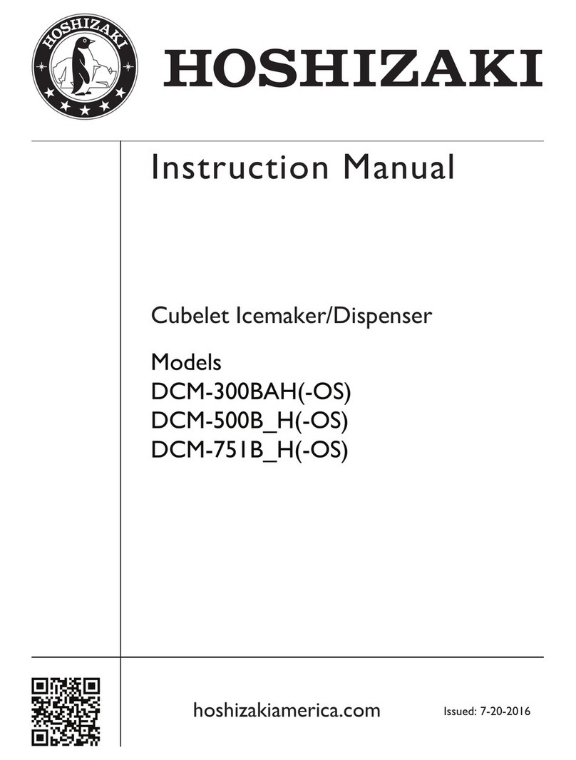 Hoshizaki DCM-300BAH instruction manual
