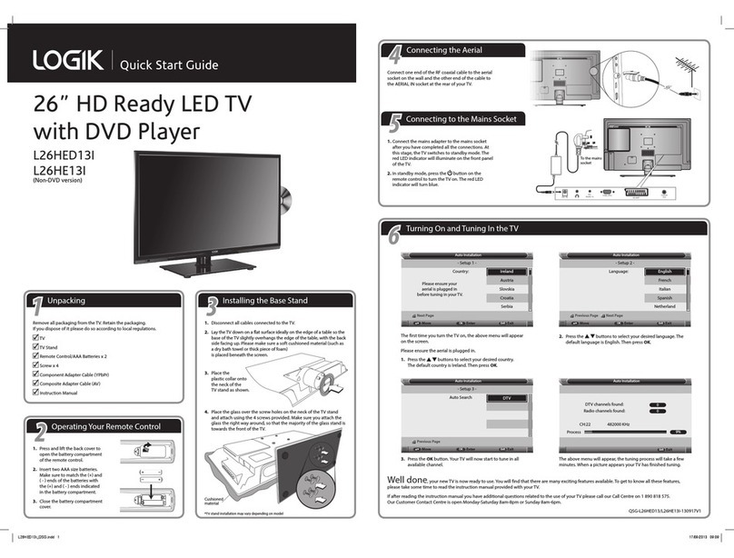 Logik L26HED13I User manual