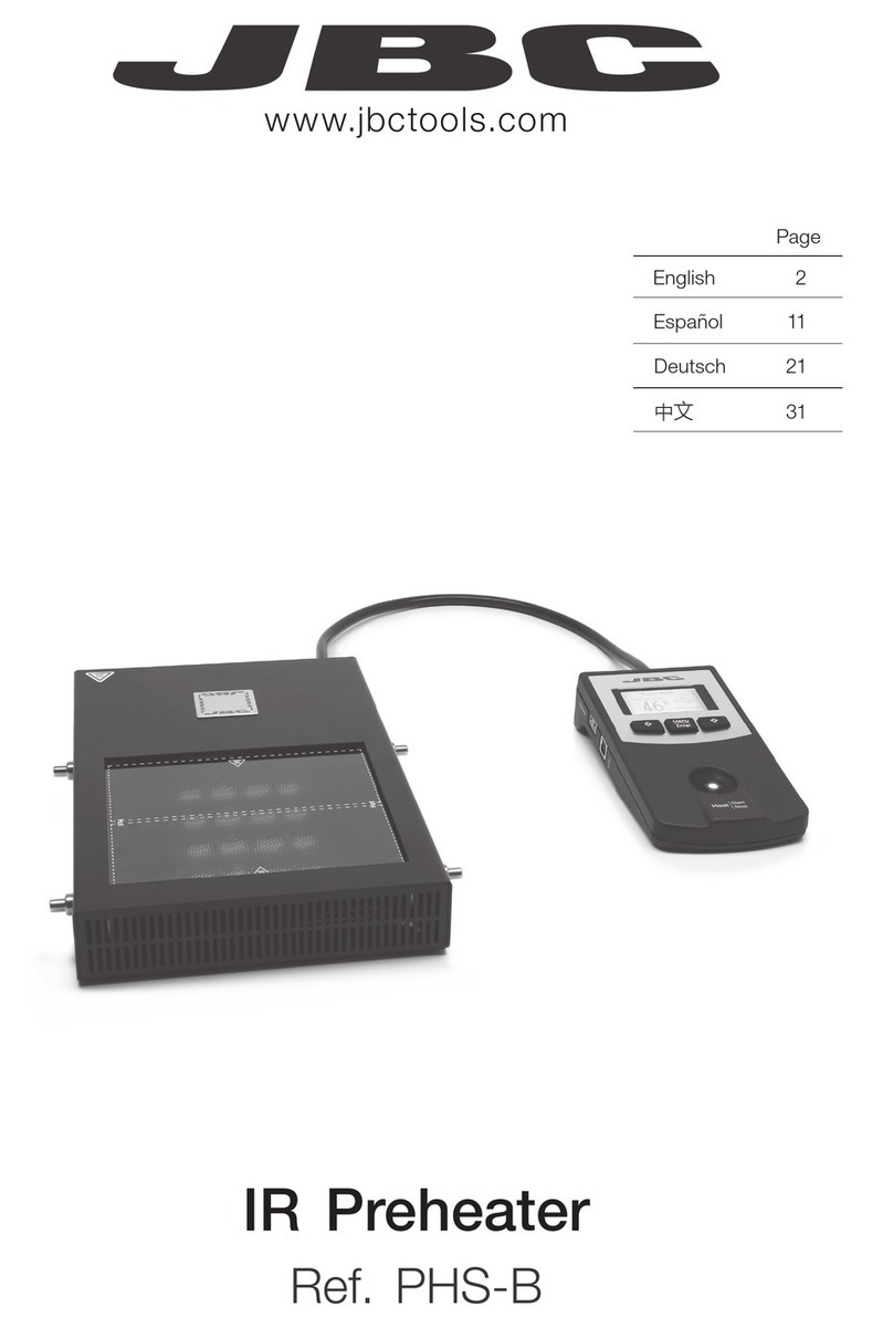 jbc PHS-1B User manual