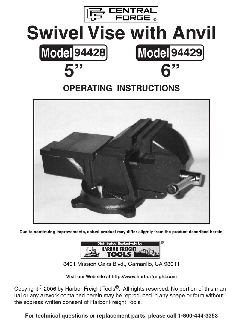 Central Forge 94428 User manual