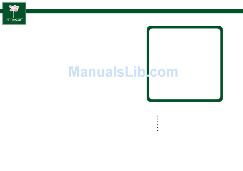 Primrose Half Cassette User manual