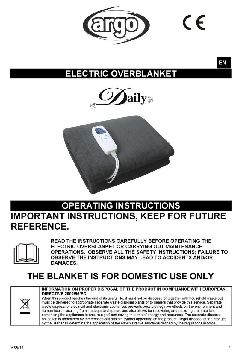 Argo Daily operating instructions Argo Daily operating instructions
