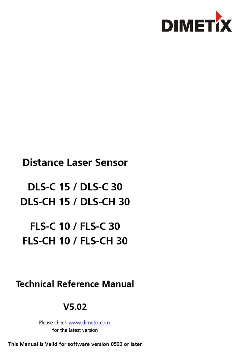 Dimetix DLS-C 15 Technical reference manual
