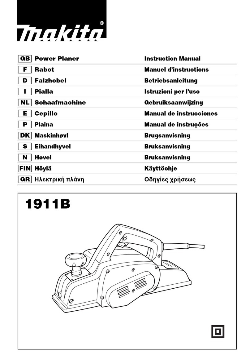 Makita 1911B instruction manual