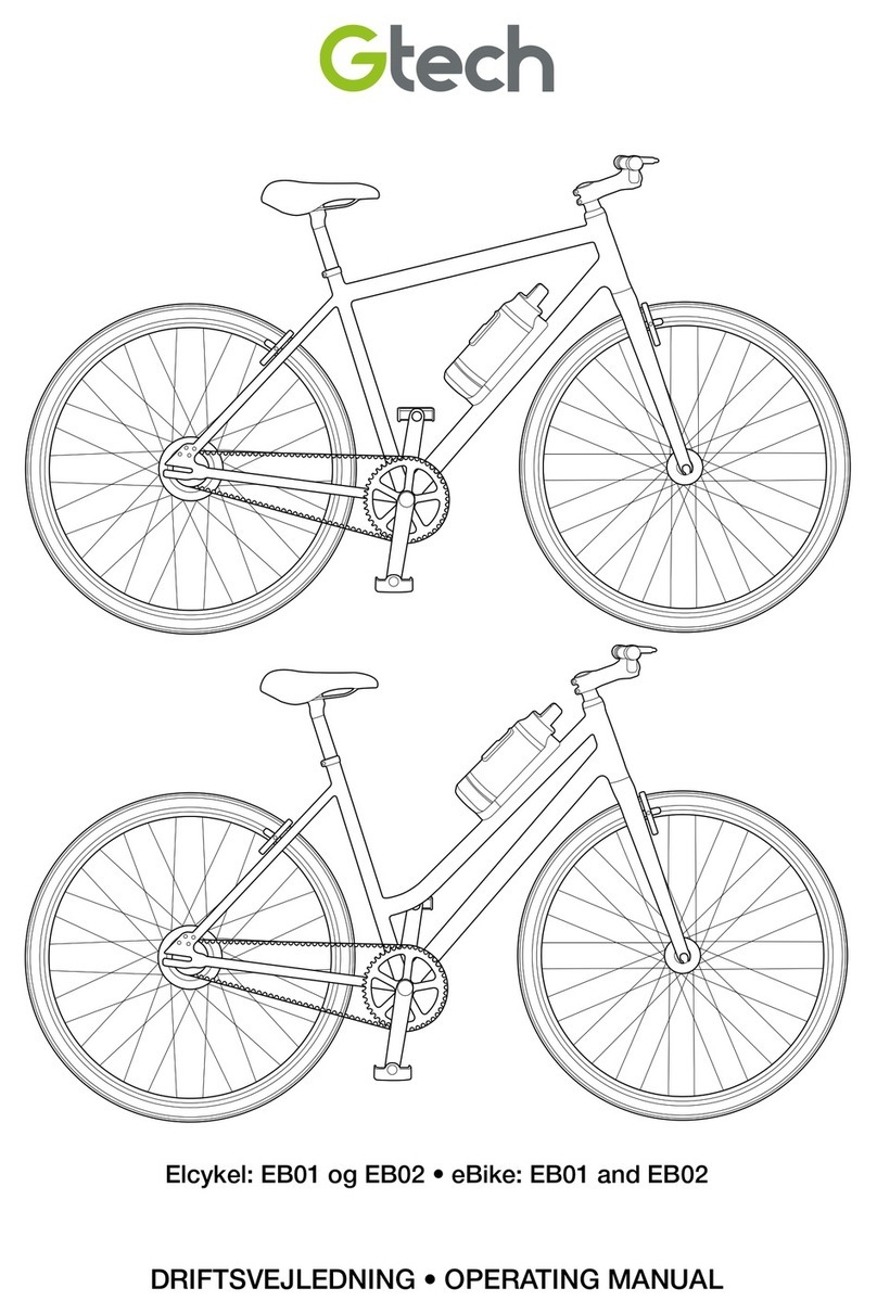 Gtech EB01 operating manual