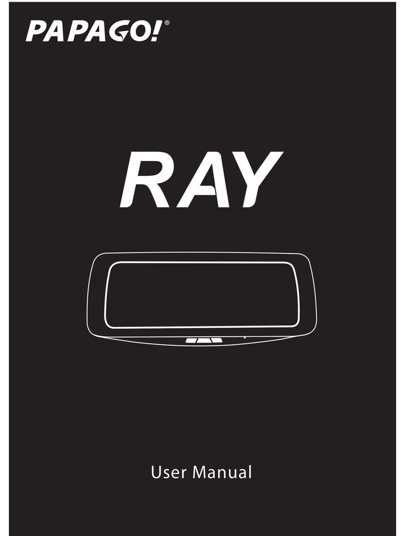 Papago RAY User manual